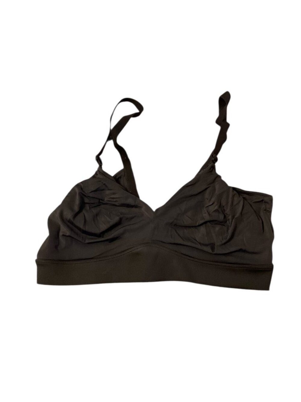 Harper Wilde Black Bralette Women’s 2XL | Soft Stretch Wireless Bra | Nylon Elas